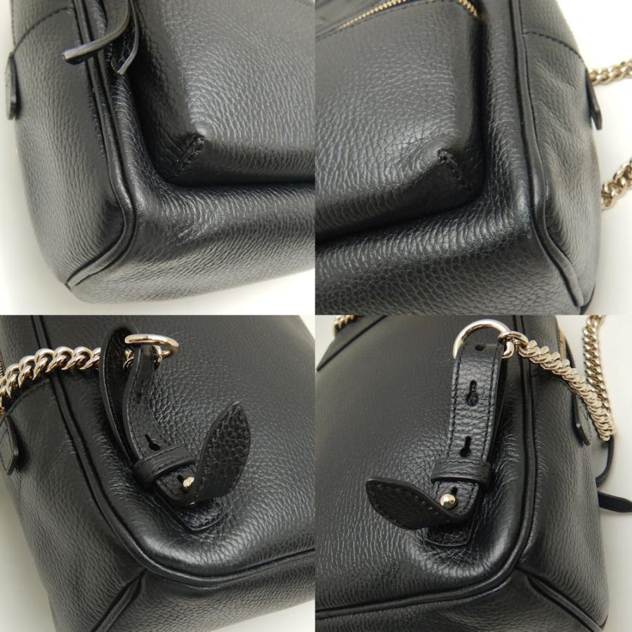 GUCCI グッチ 536192 リュック・バックパック ソーホー インターロッキングG レザー ブラック アウトレット/252288【中古】_5