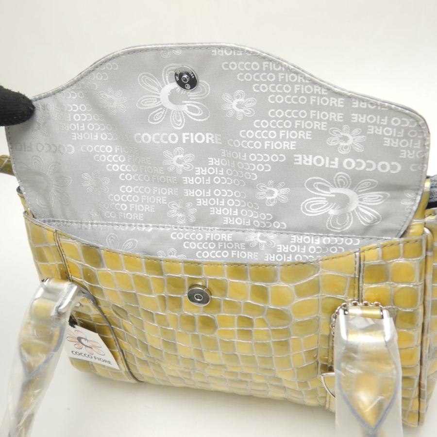 COCCO FIORE（コッコフィオーレ） COCO FIORE ハンドバッグ 型押し 