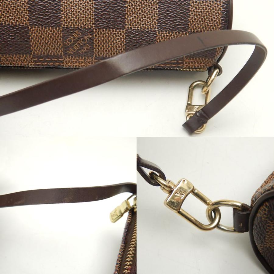 LOUIS VUITTON（ルイ・ヴィトン） ダミエ パピヨン用 ポーチ エベヌ