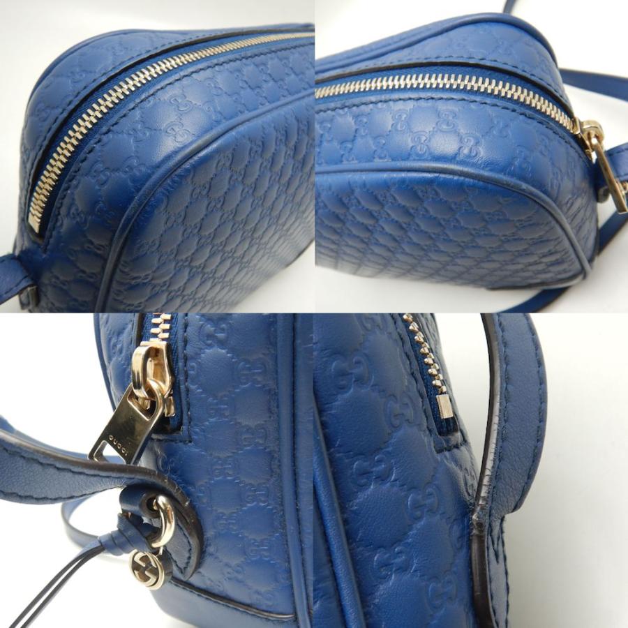 GUCCI（グッチ） 449413 ショルダーバッグ マイクログッチシマ カーフ