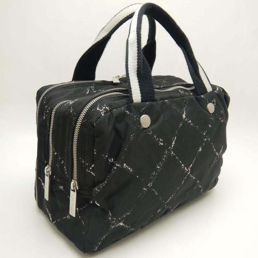 CHANEL（シャネル） ミニボストンバッグ トラベルライン ナイロン