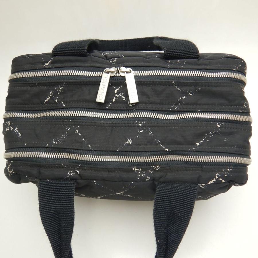 CHANEL トラベルライン ミニボストンバッグ ブラック CHANEL（シャネル） ミニボストンバッグ トラベルライン ナイロン