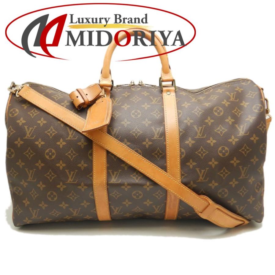 LOUIS VUITTON ルイヴィトン モノグラム キーポルバンドリエール50 M41416 ボストンバッグ ブラウン/252583【中古 ...