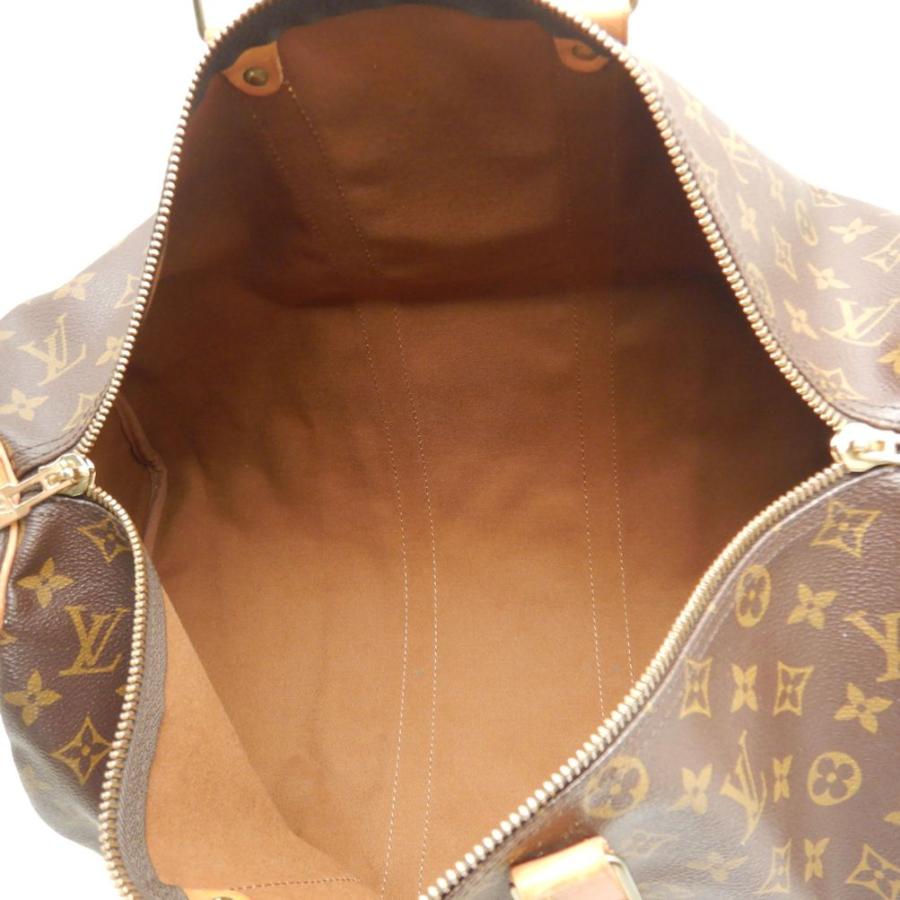 ルイヴィトン　ボストンバッグ　キーポル45 バンドリエール　モノグラム　ブラウン LOUIS VUITTON（ルイ・ヴィトン） モノグラム キーポルバンドリエール