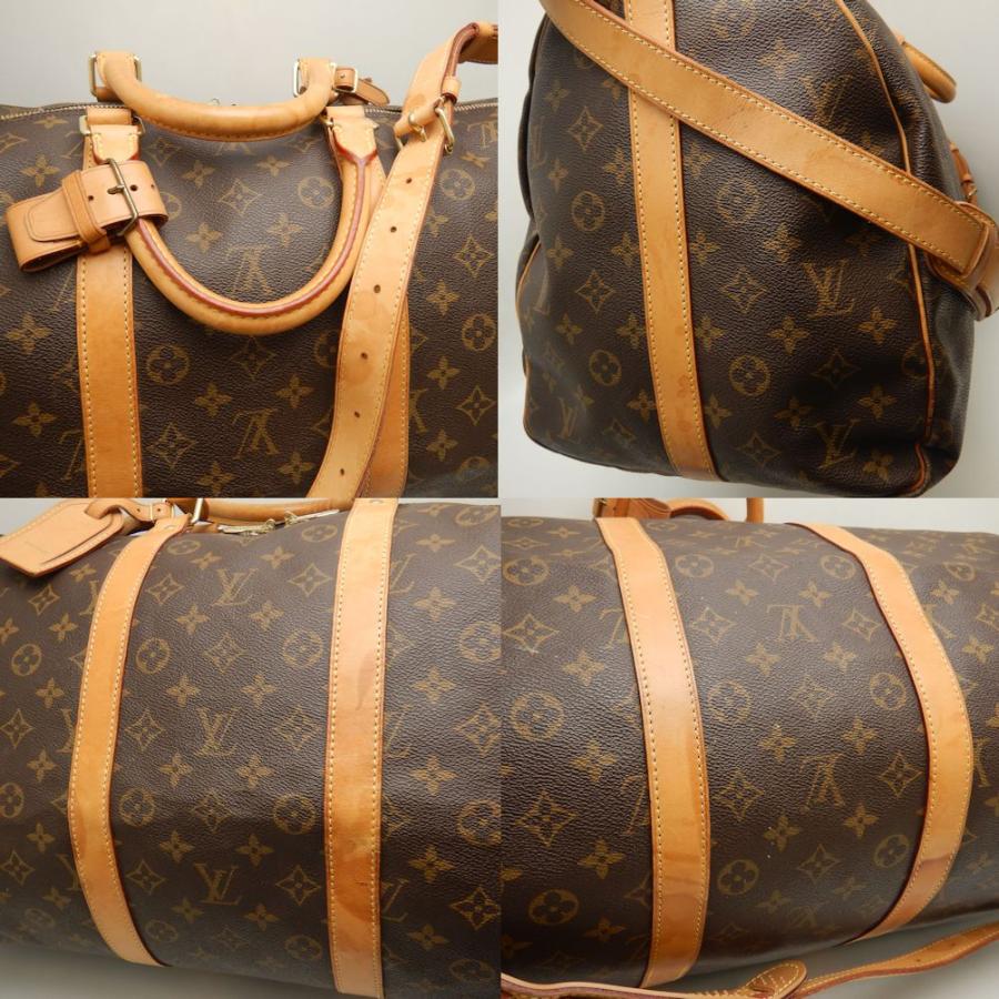 LOUIS VUITTON ルイヴィトン モノグラム キーポルバンドリエール55