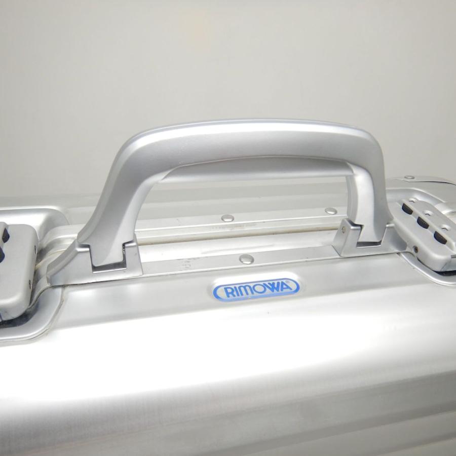 リモワ Rimowa旧盤トパーズ 青タグ アタッシュケース　25L RIMOWA（リモワ） トパーズ アタッシュケース 928.45 トランク アルミ