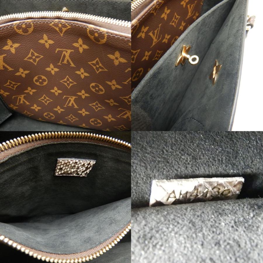 LOUIS VUITTON（ルイ・ヴィトン） モノグラム パイソン フラワートート 