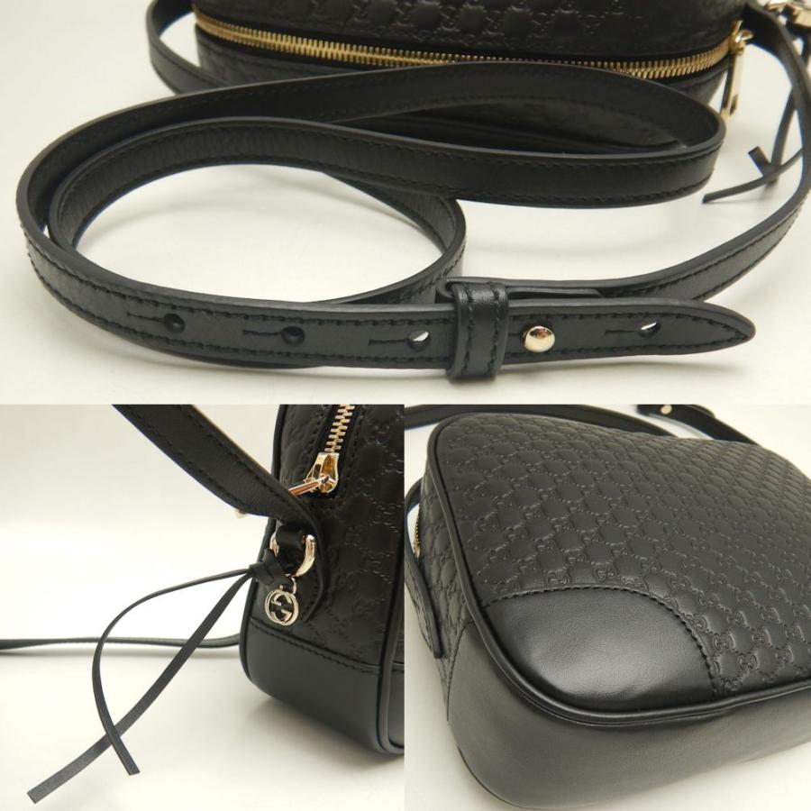 GUCCI（グッチ） マイクログッチシマ 449413 ショルダーバッグ レザー