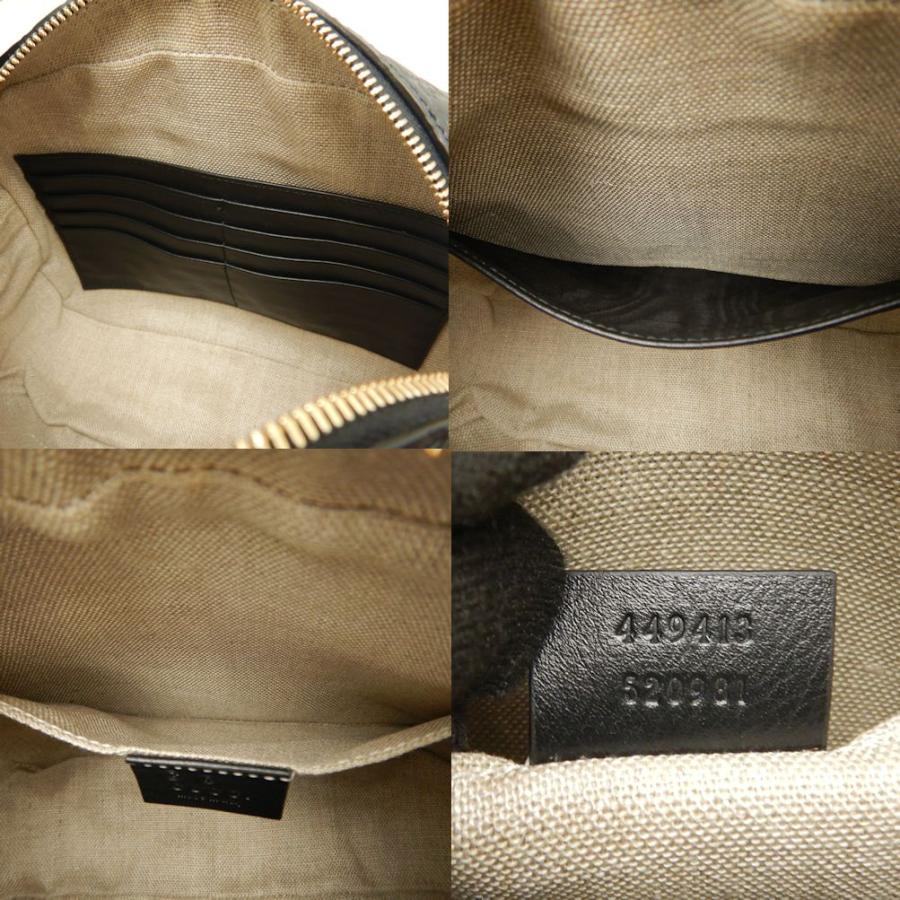 GUCCI（グッチ） マイクログッチシマ 449413 ショルダーバッグ レザー