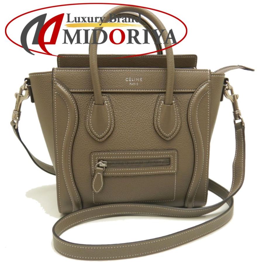 うま 様】CELINE セリーヌラゲージナノショッパースリ2way