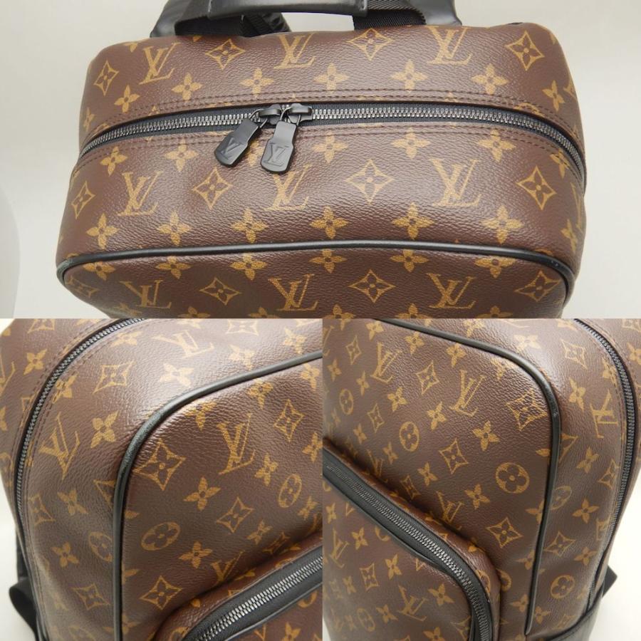 LOUIS VUITTON ルイヴィトン モノグラムマカサー ディーンバックパック M45335 リュック ノワール/252826【中古】 LOUIS VUITTON（ルイ・ヴィトン） モノグラムマカサー ディーンバック