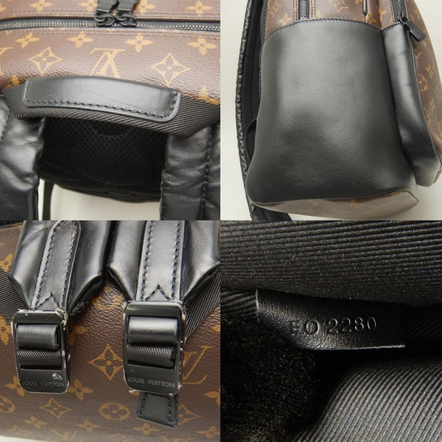 LOUIS VUITTON ルイヴィトン モノグラムマカサー ディーンバックパック M45335 リュック ノワール/252826【中古】 LOUIS VUITTON（ルイ・ヴィトン） モノグラムマカサー ディーンバック