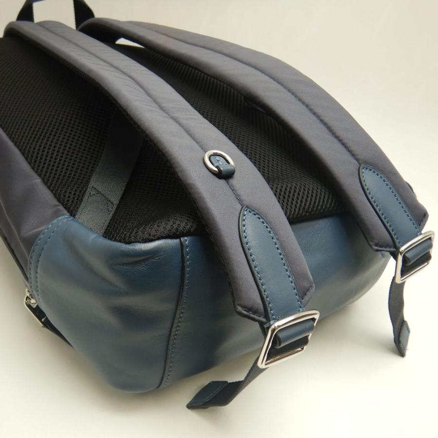 COACH（コーチ） F22371 リュック・バックパック ナイロンxレザー 