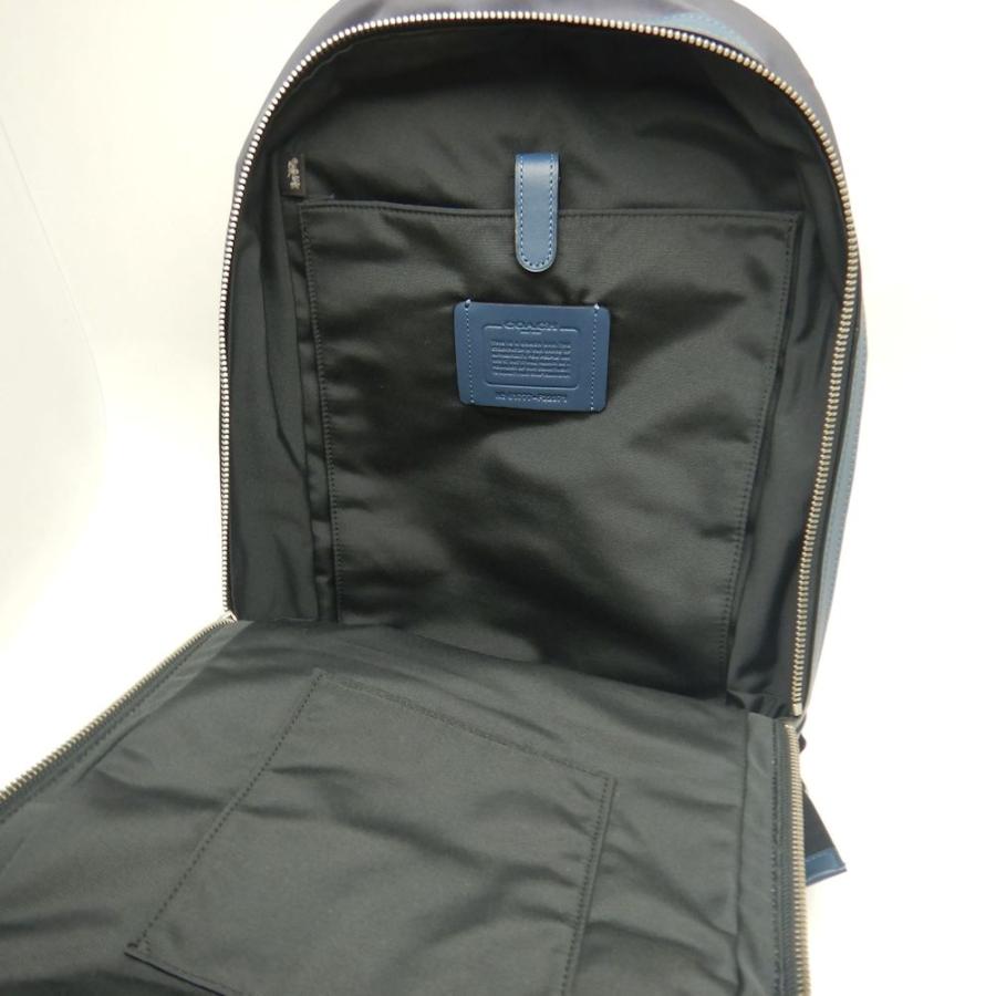 COACH（コーチ） F22371 リュック・バックパック ナイロンxレザー 