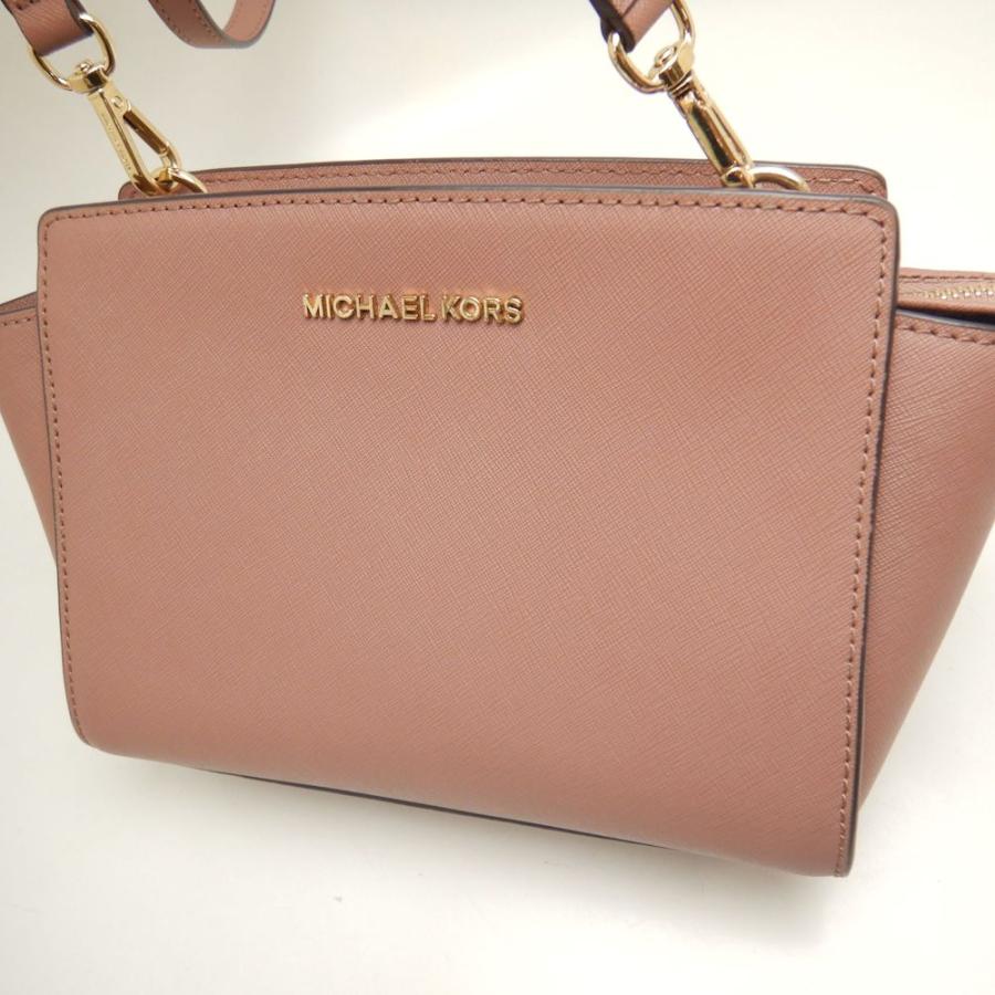 Michael Kors マイケルコース SELMA セルマ 30T3GLMM2L ショルダーバッグ PVC ピンクベージュ/252864【中古】 MICHAEL KORS（マイケルコース） SELMA セルマ 30T3GLMM2L ショルダー