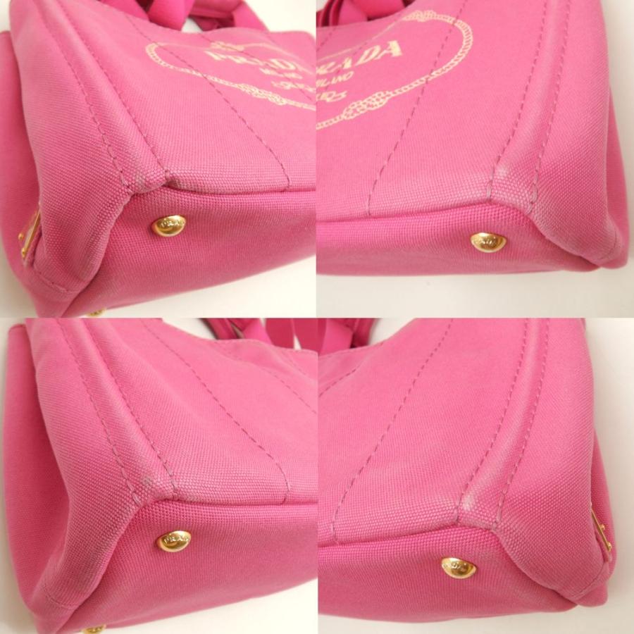 PRADA（プラダ） カナパ B2439G トートバッグ キャンバス FUXIA/252977