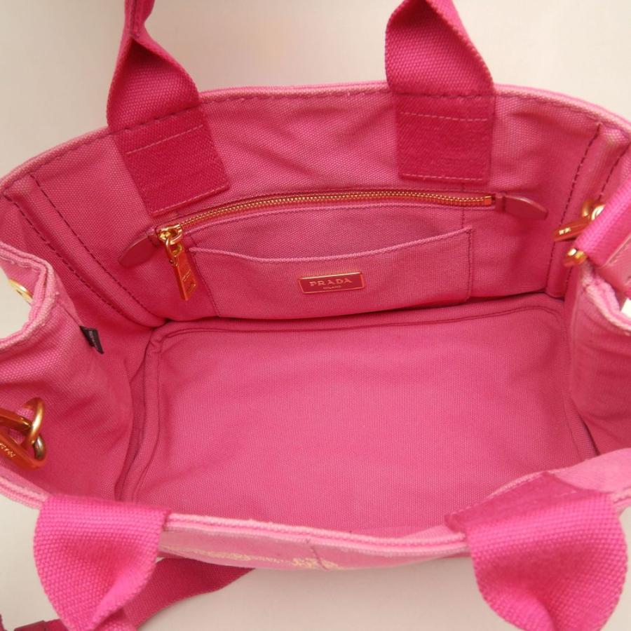 PRADA（プラダ） カナパ B2439G トートバッグ キャンバス FUXIA/252977