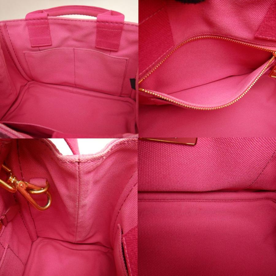 PRADA（プラダ） カナパ B2439G トートバッグ キャンバス FUXIA/252977