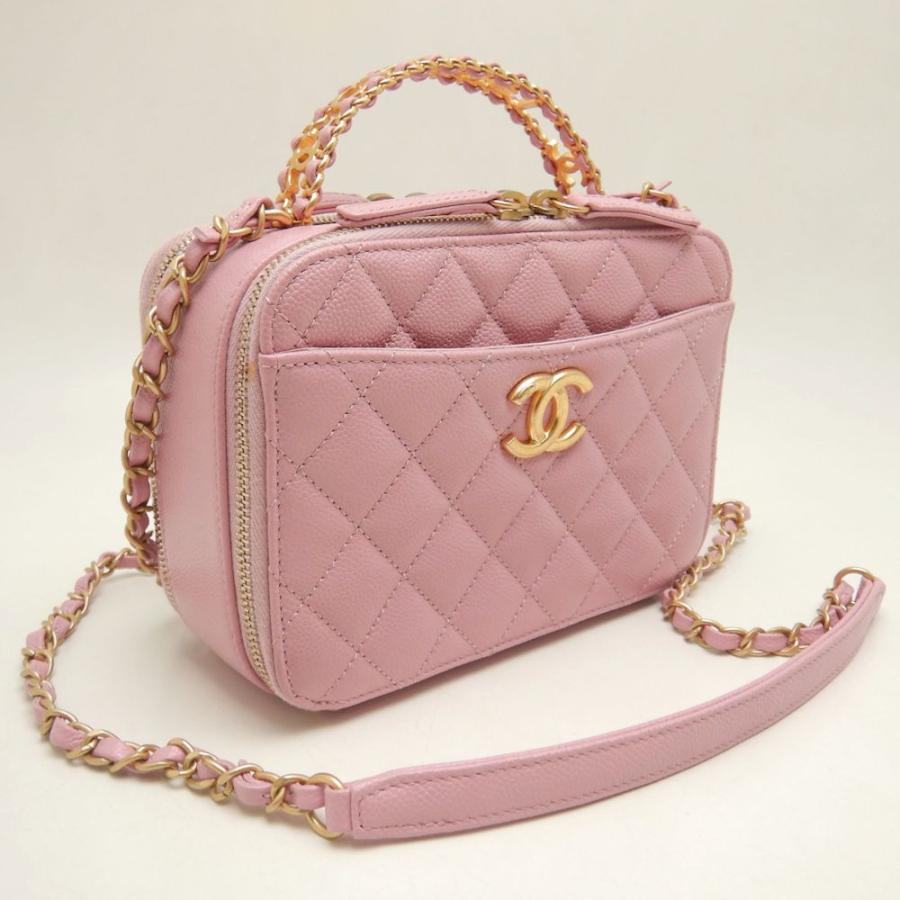 CHANEL シャネル バニティバッグ AS3221 ショルダーバッグ マトラッセ