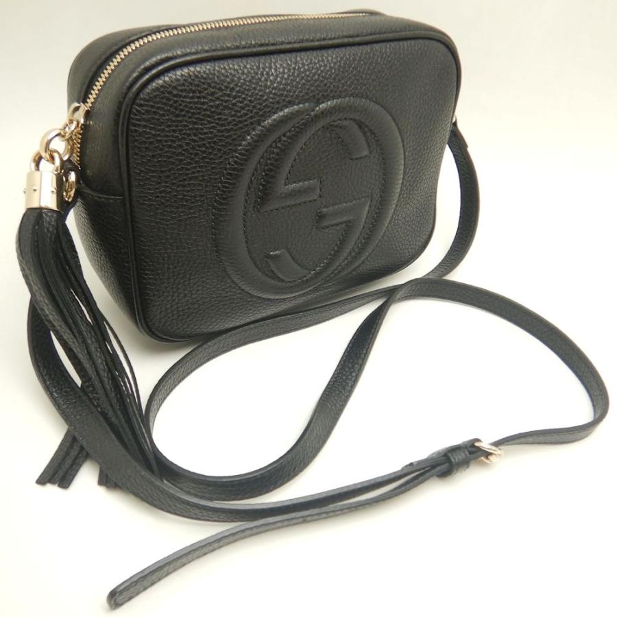 GUCCI（グッチ） ソーホー 722319 ショルダーバッグ レザー ブラック