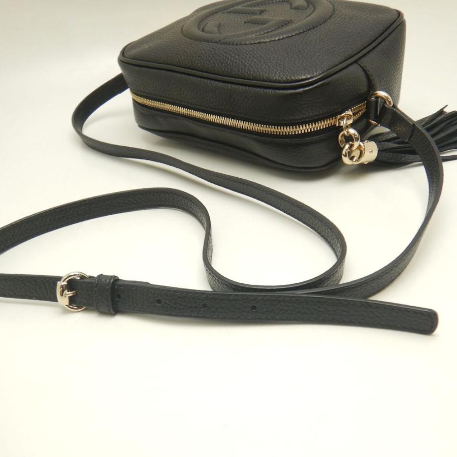 GUCCI（グッチ） ソーホー 722319 ショルダーバッグ レザー ブラック
