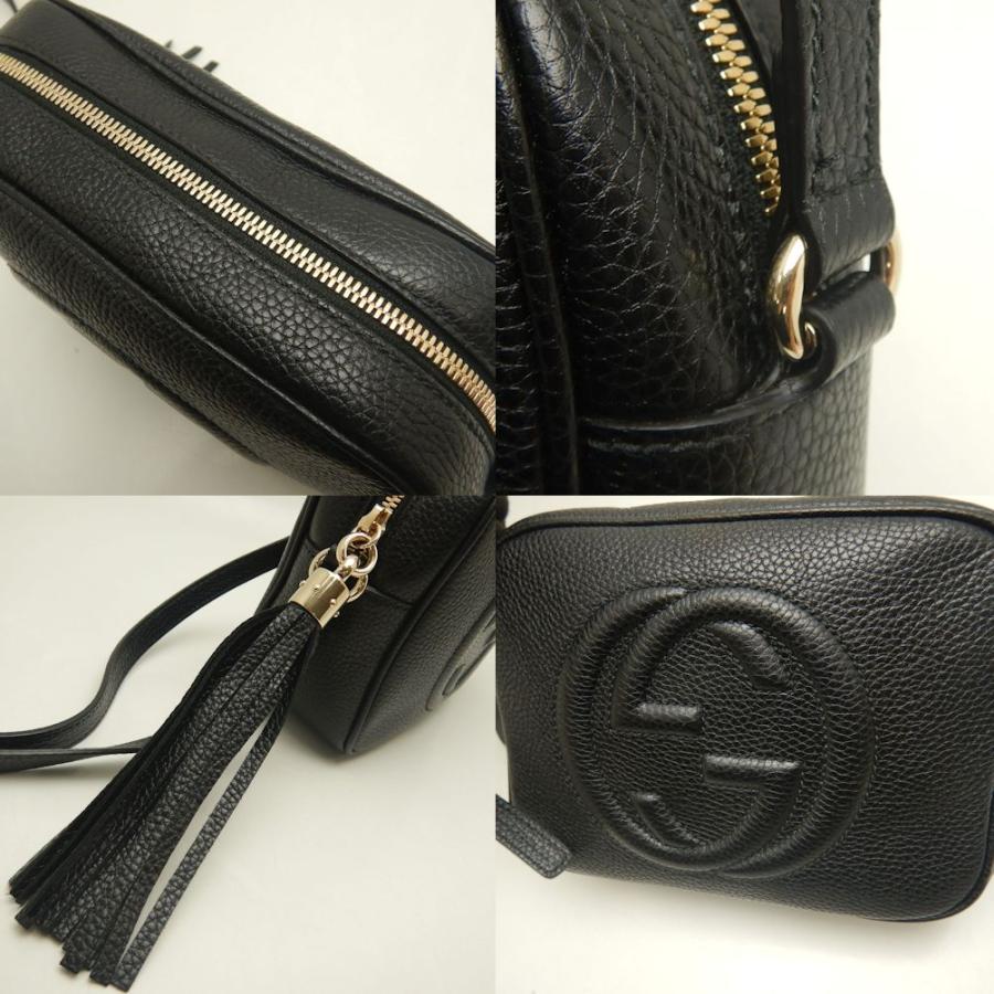 GUCCI（グッチ） ソーホー 722319 ショルダーバッグ レザー ブラック