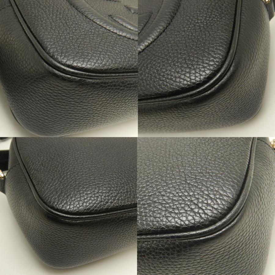 GUCCI（グッチ） ソーホー 722319 ショルダーバッグ レザー ブラック