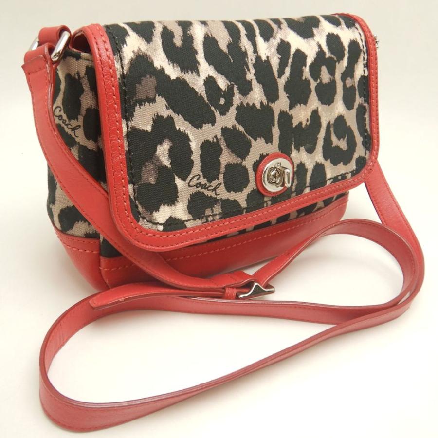 COACH（コーチ） F24103 ショルダーバッグ キャンバスxレザー