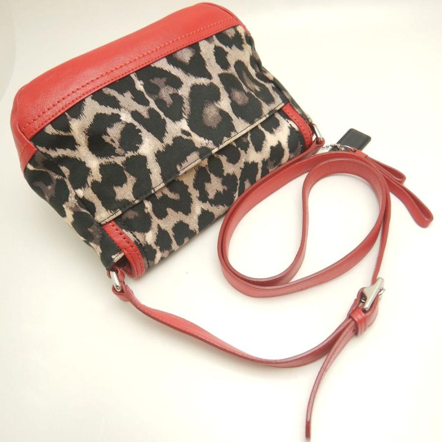 COACH（コーチ） F24103 ショルダーバッグ キャンバスxレザー