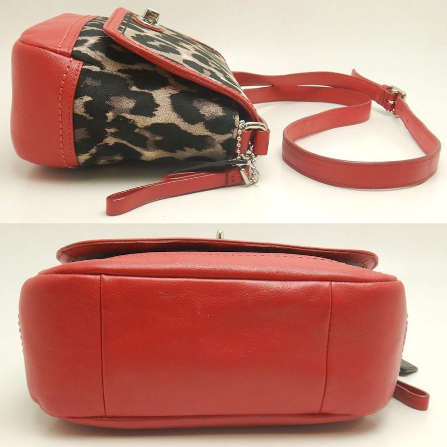COACH（コーチ） F24103 ショルダーバッグ キャンバスxレザー