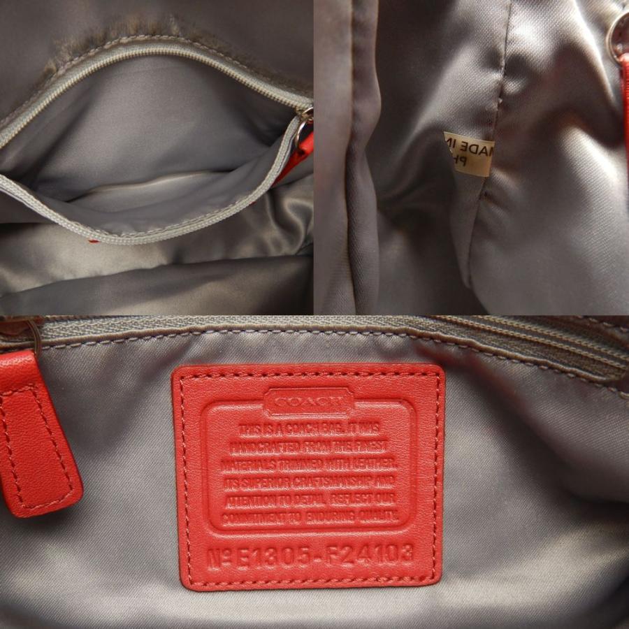 COACH（コーチ） F24103 ショルダーバッグ キャンバスxレザー