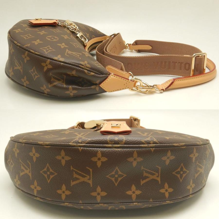Louis Vuitton ブラウン モノグラム ショルダーバッグ　ルーピング ルーピング モノグラム ショルダーバッグ PVC レザー ブラウン ルイ