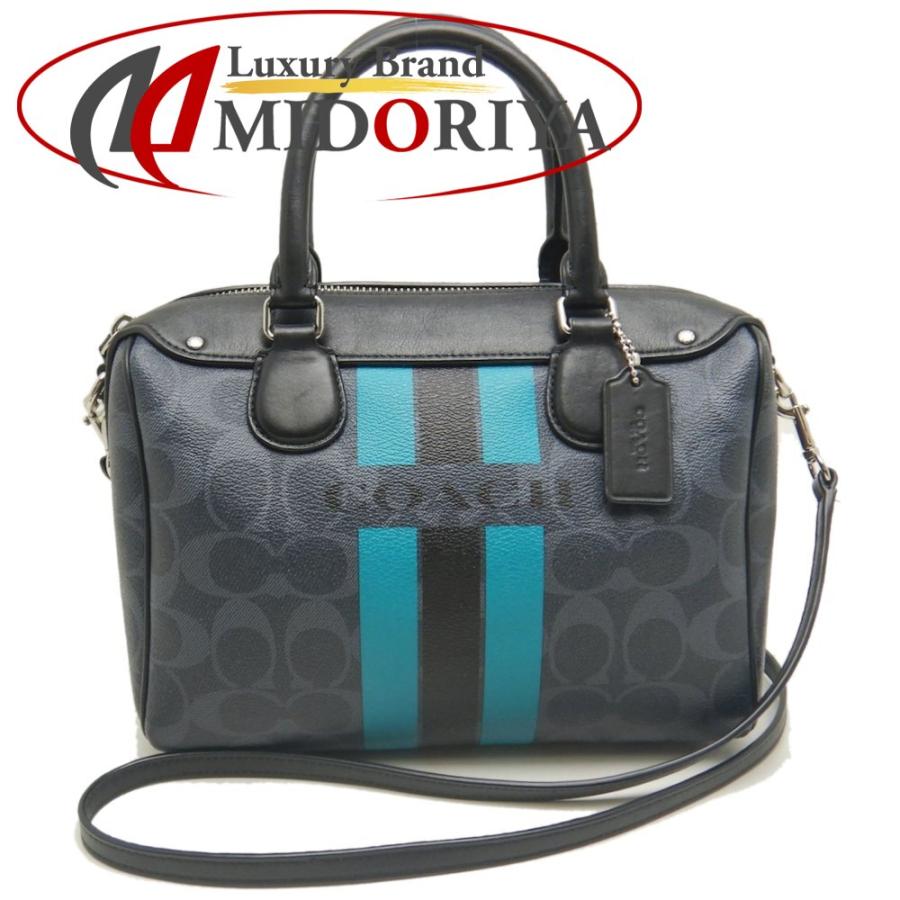 COACH（コーチ） ヴァーシティ ミニベネットサッチェル シグネチャー