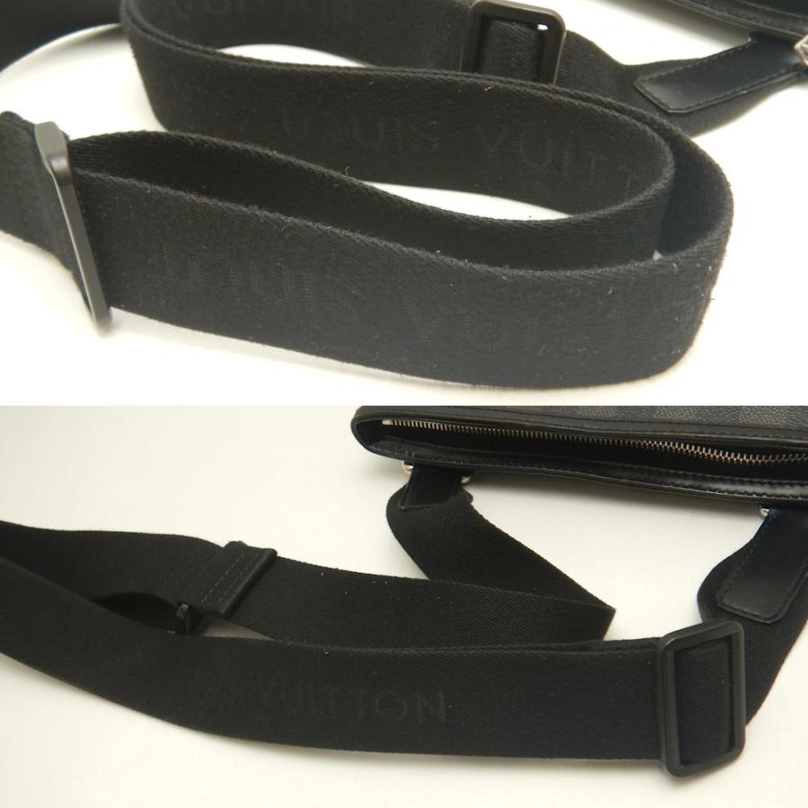 LOUIS VUITTON ルイヴィトン ダミエ グラフィット トマス N58028 ショルダーバッグ ノワール メンズ /253229【中古】_4
