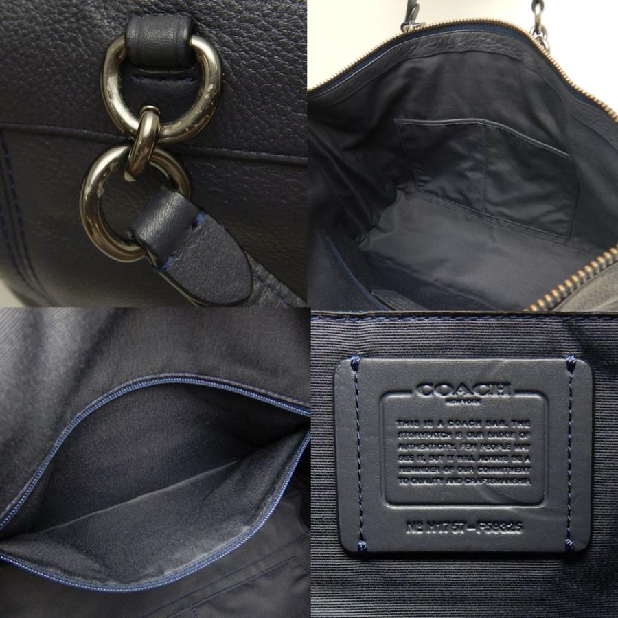 COACH コーチ F59325 2WAY トートバッグ レザー ネイビー