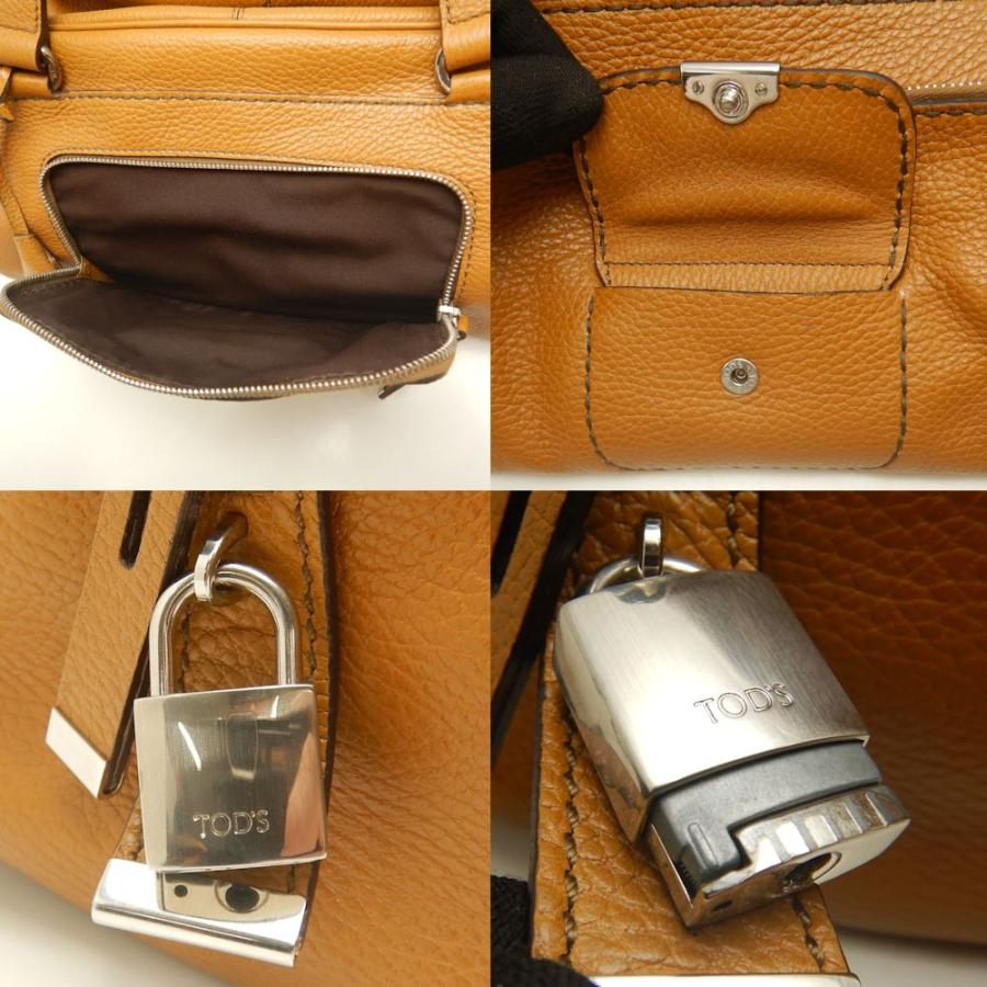 TOD'S（トッズ） TOD'S ミニボストンバッグ レザー キャメル