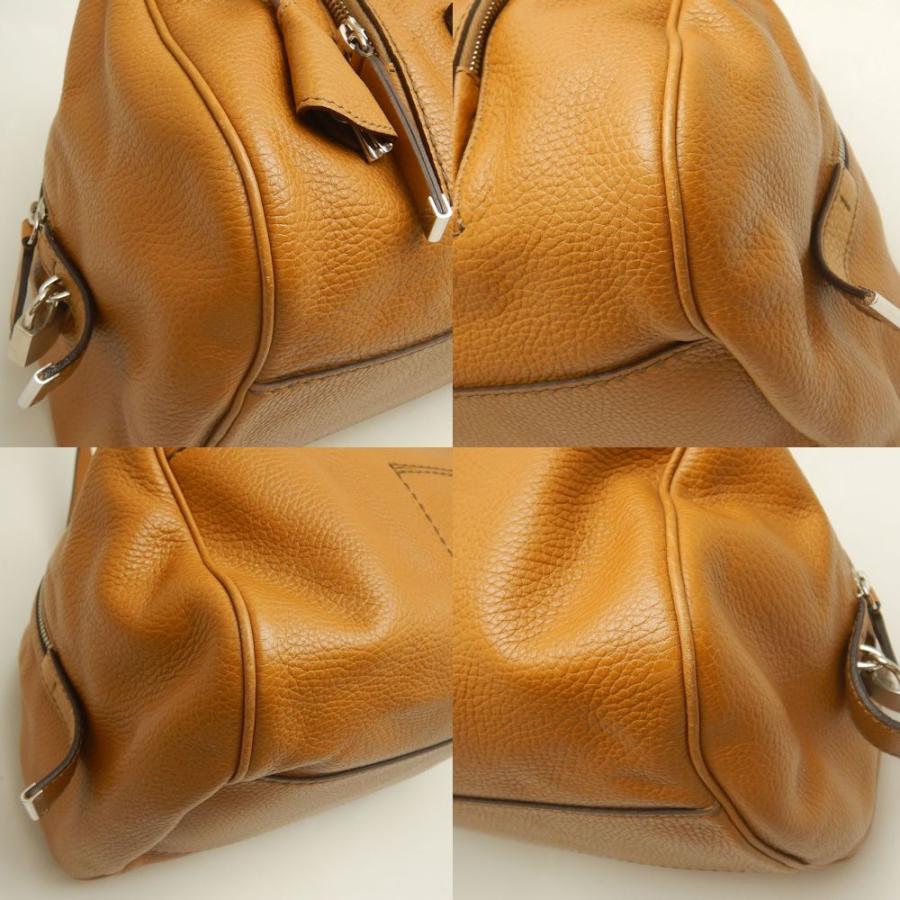 TOD'S（トッズ） TOD'S ミニボストンバッグ レザー キャメル