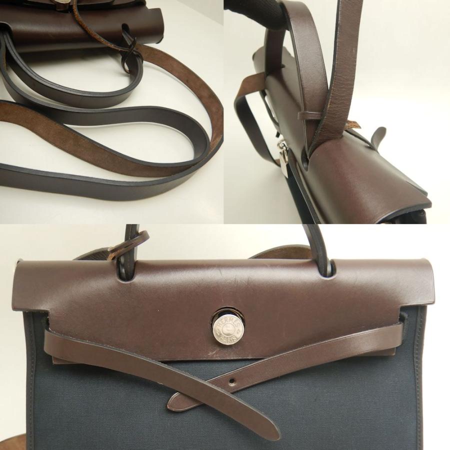HERMES（エルメス） エールバッグジップPM ハンドバッグ トワル