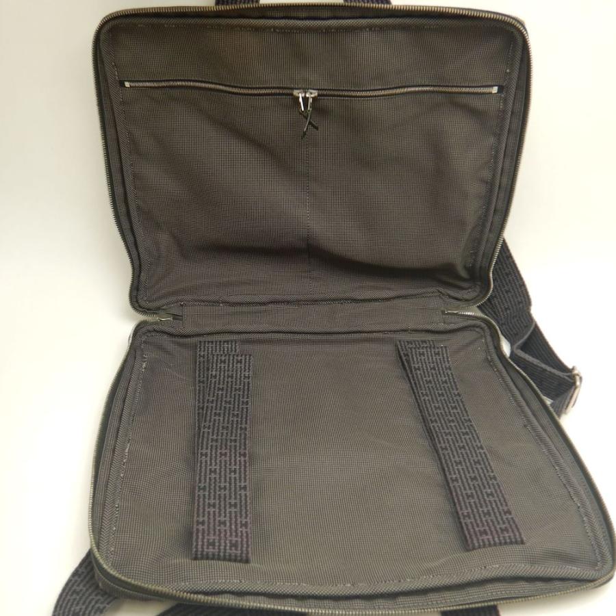 エルメス　エールライン　メンズバッグ　ファスナー&キー付き　ダークグレー エルメス エールライン メンズバッグ ファスナー&キー付き