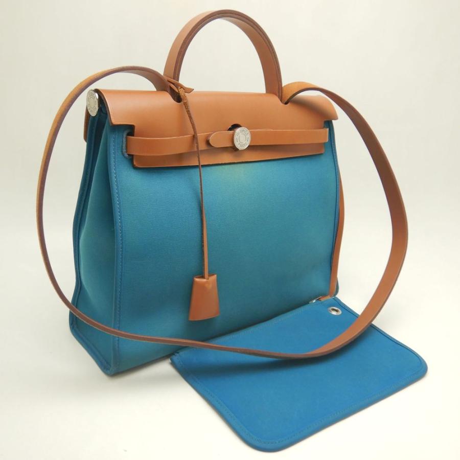 HERMES（エルメス） エールバッグPM ハンドバッグ トワルオフィシエx