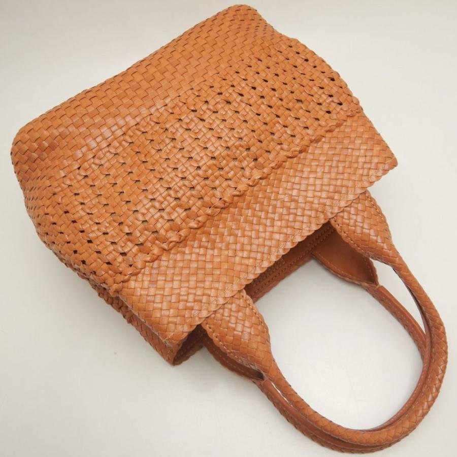 genten（ゲンテン） トラフォロイントレッチオ ハンドバッグ レザー