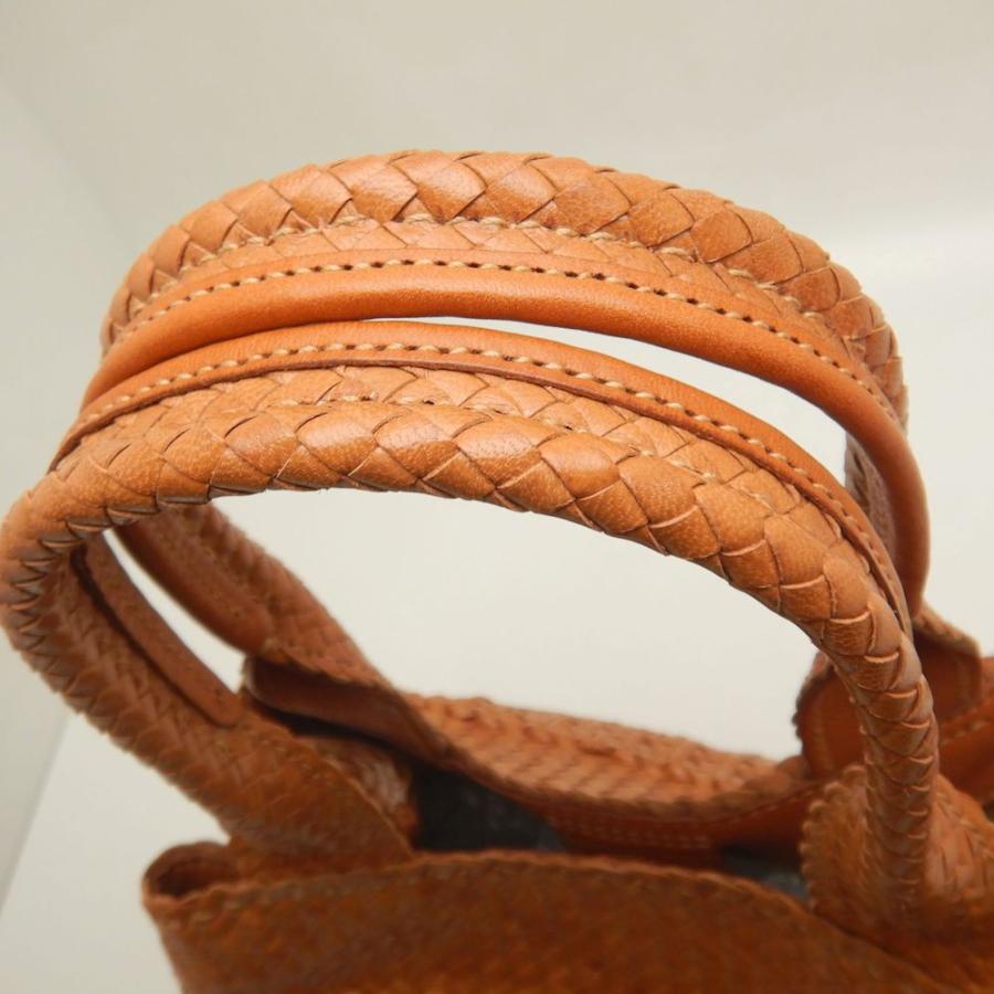 genten（ゲンテン） トラフォロイントレッチオ ハンドバッグ レザー