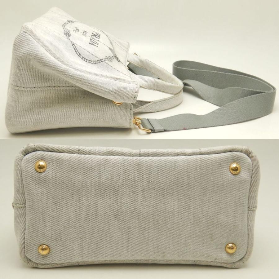 プラダ 1BG439 トートバッグ ビアンコ  PRADA カナパトート キャンバス PRADA（プラダ） トートバッグ レディース ビアンコ 1BG439 ZKI F0964