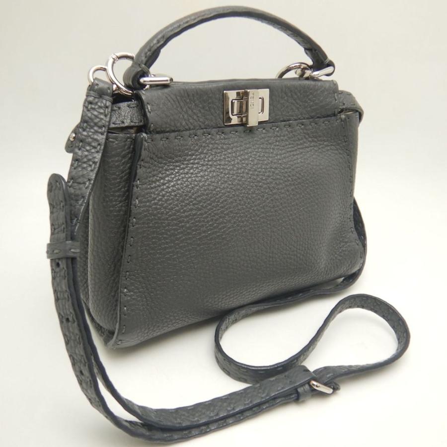 FENDI（フェンディ） ミニピーカブー セレリア 8BN244 ハンドバッグ