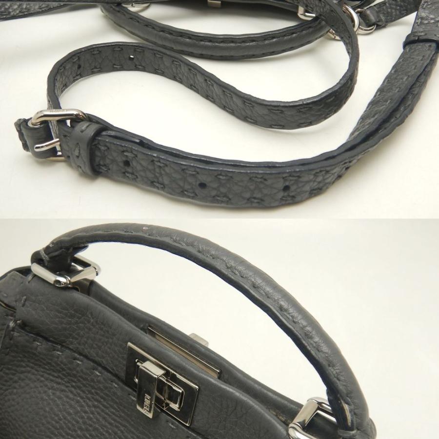 FENDI（フェンディ） ミニピーカブー セレリア 8BN244 ハンドバッグ