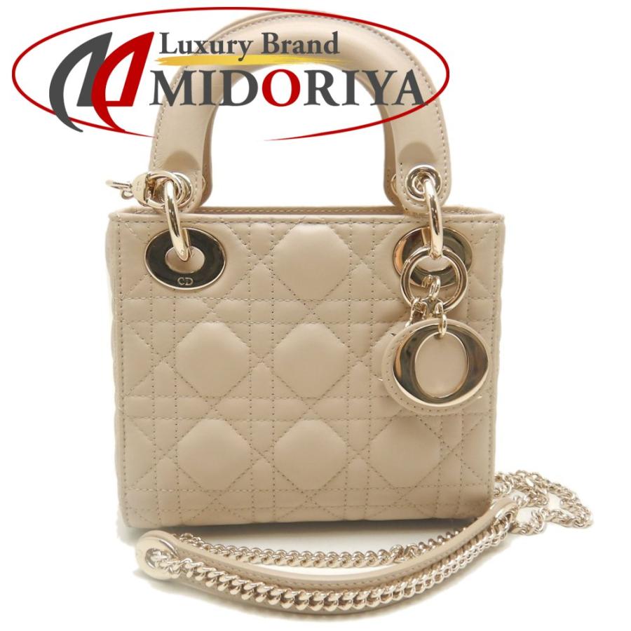 Dior ディオール レディディオール・ミニ カナージュ M0505ONGE