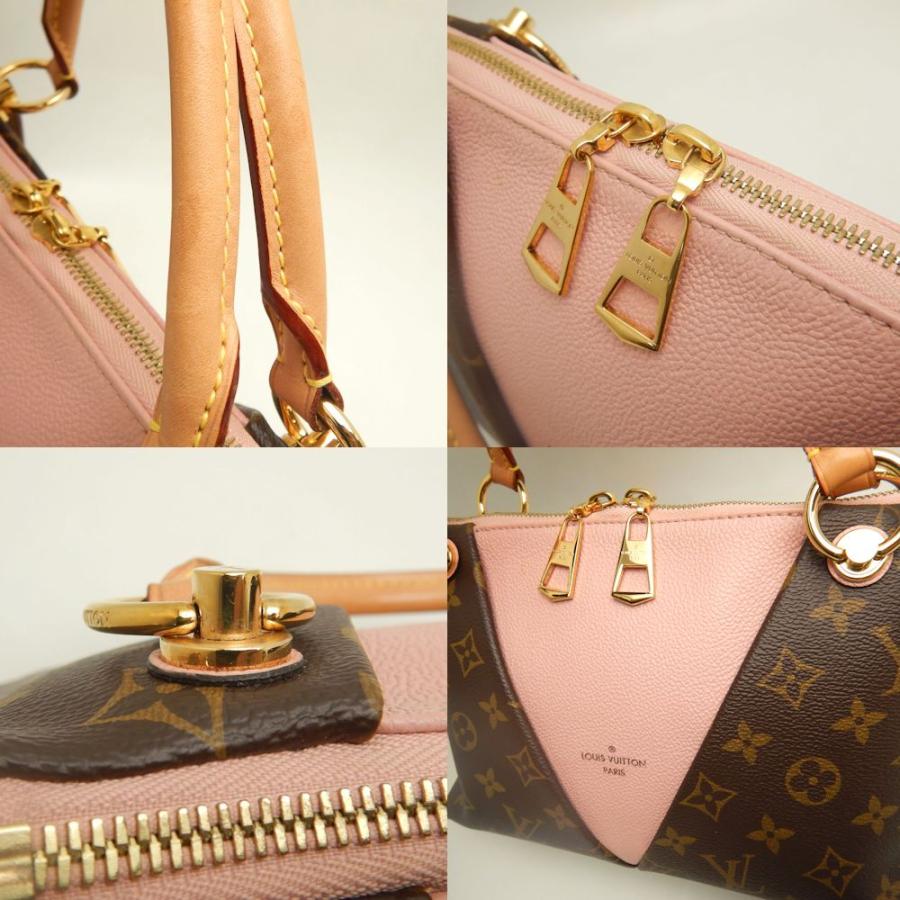 LOUIS VUITTON ルイヴィトン モノグラム VトートBB M43967 ハンドバッグ ローズプードル レディース /253353【中古】_5