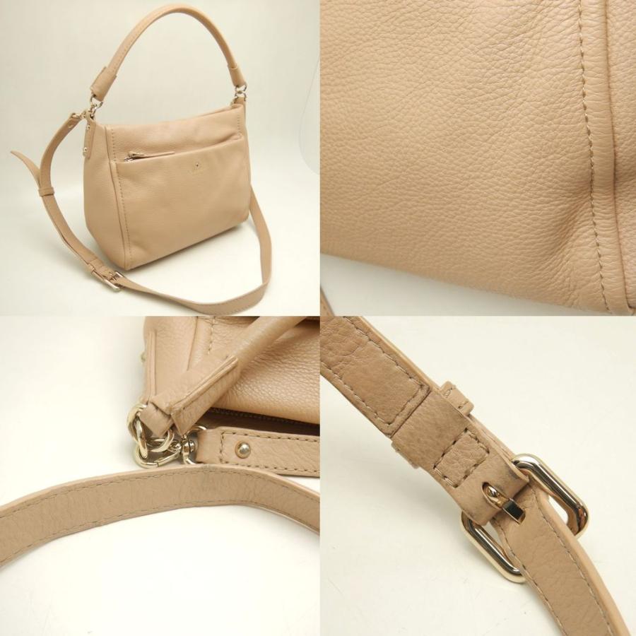 Kate Spade ケイトスペード コブルヒル リトルカーティス 2WAYショルダー PXRU4231 ショルダーバッグ レザー ベージュ レディース /253383【中古】 kate spade NEW YORK（ケイト・スペード ニューヨーク） Kate Spade