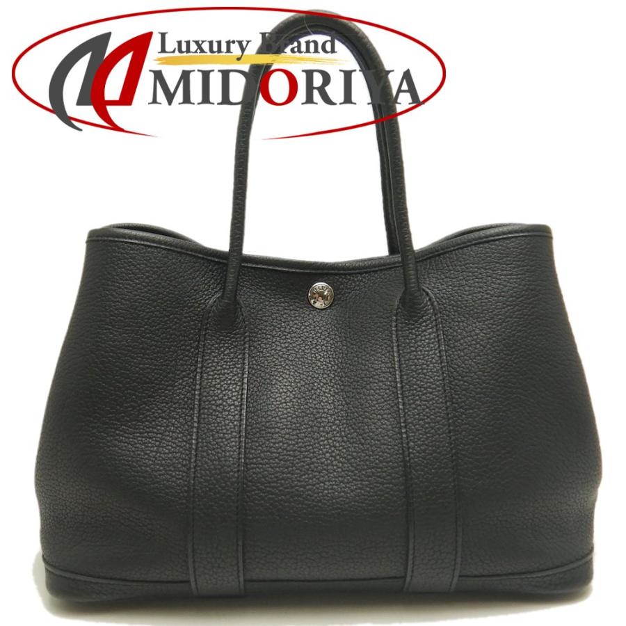 専用です　　HERMES　ガーデンパーティ　ブラック　TPM 楽天市場】HERMES エルメス ガーデンパーティTPM トートバッグ