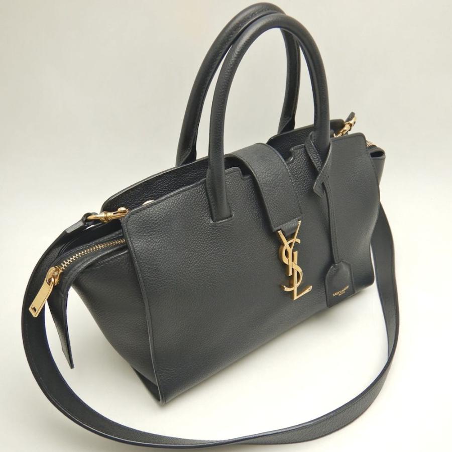 値下げ　美品　サンローラン　ダウンタウンカバス　ハンドバック　ショルダー　黒 楽天市場】サンローラン（SAINT LAURENT）YSLカバ ダウンタウン